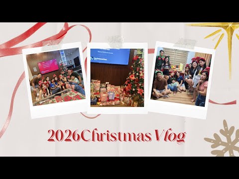 Christmas Eve Vlog 2026 | Exchange Gifts Monito Monita Games & More!