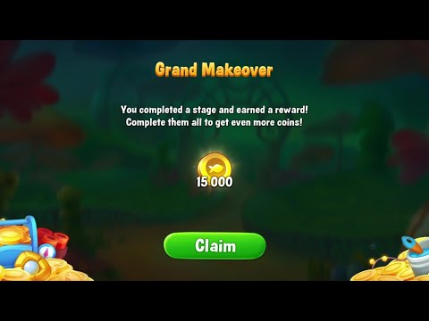 @Fishdom Win Strikes 5635 - 5636, Get 15K Coins from Grand Makeover Event