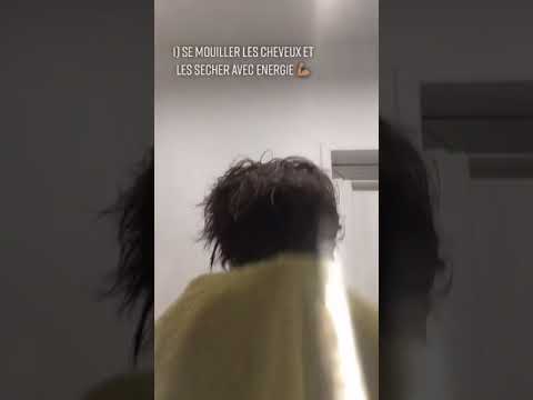 Tuto coiffure homme