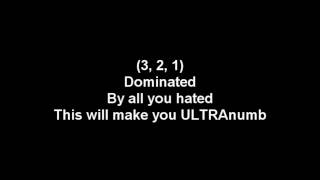 ULTRAnumb - Blue Stahli Lyrics