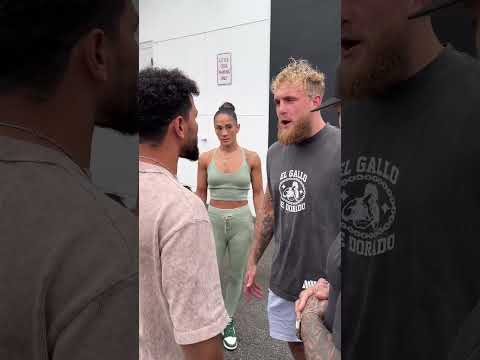 jake paul vs neeraj goyat met for the first time and had a fight