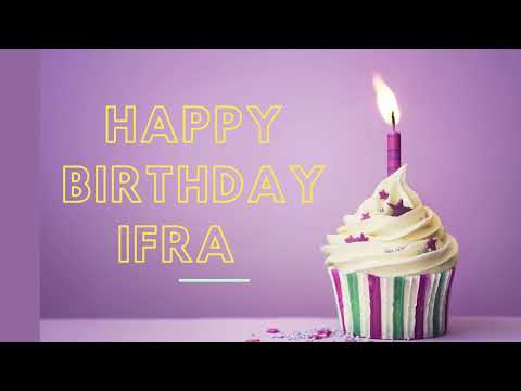 Happy Birthday Ifrah | Happy Birthday To You Ji | Birthday Wishes | Birthday Card | Storyopolis