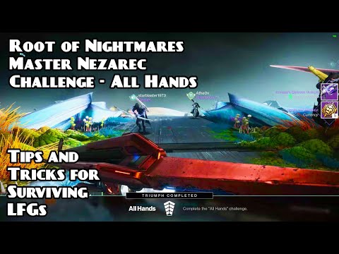 Master Nezarec All Hands Challenge - Surviving Master Root of Nightmares LFGs -  Destiny 2 GL Week