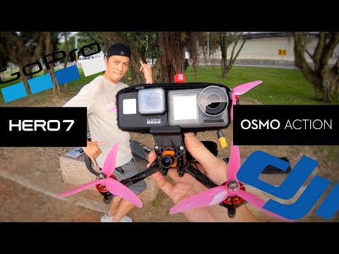 Osmo Action vs HERO7 Black FPV flight comparison!!!