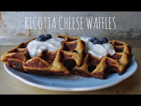Ricotta Cheese Waffles