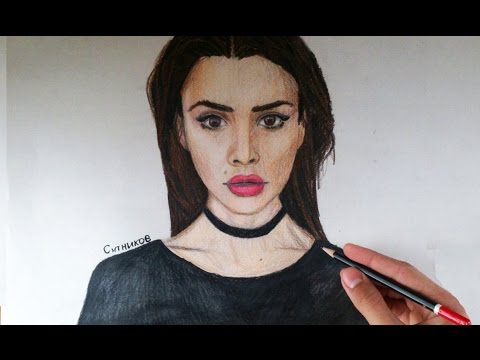 Speed Drawing Maria Way | Рисую Марию Вэй | Alexandr Sitnikov
