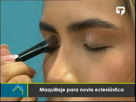 Maquillaje para novia eclesiástica