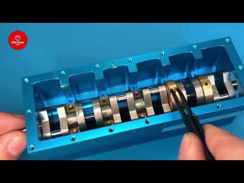 Building a HIGH Revving 4 Cylinder Mini Engine - 4 Stroke Engine Build || Life Hacks Box