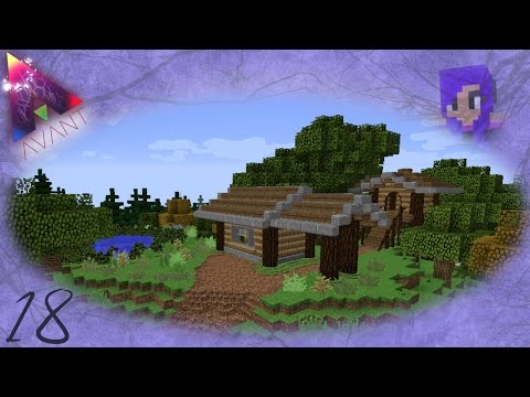 Modded Minecraft: Ftog: Avant 3: Chisel and bits Zip-line (Ep18)