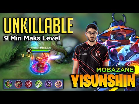 UNKILLABLE! Mobazane Yss Fast Farm Gameplay [ Top Global Yi Sun Shin Best Build ] Mobile Legends