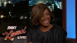 Guest Host Shaq Interviews Aisha Tyler - Jimmy Kimmel Live