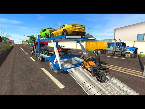 Car Transporter Truck Simulator (by Racing Games) Android Gameplay [HD]
