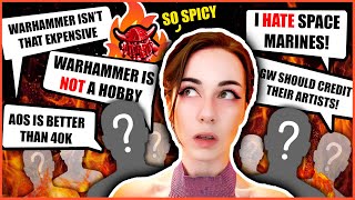 Rating your SPICY Warhammer Hot Takes!!