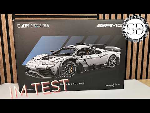 CaDA AMG ONE C61503W im Test | 1:8, 3295 Teile & RC – Besser als erwartet? | SeriousDad Steinstube