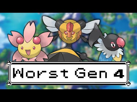 The Worst Gen 4 Pokémon