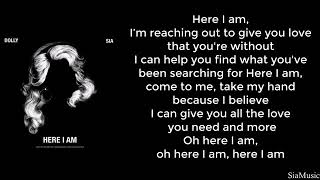 Dolly Parton, Sia - Here I Am (Lyrics)