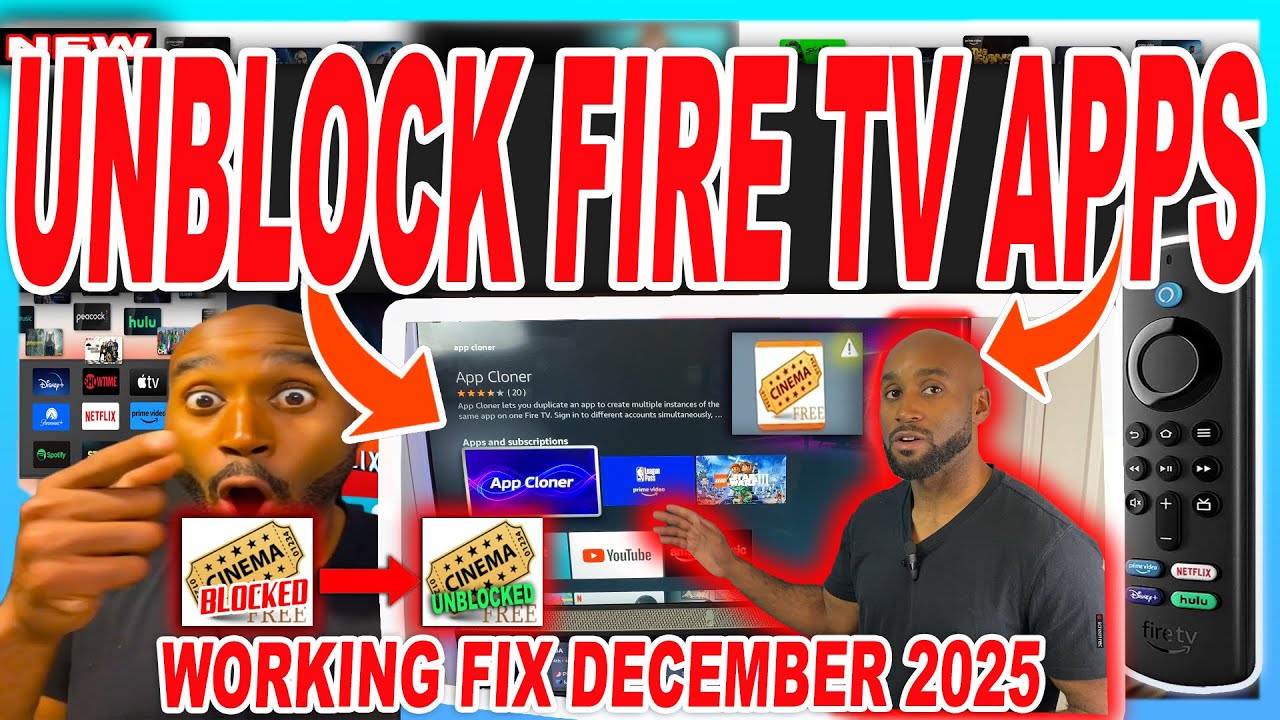 Fix ALL Blocked Firestick Apps in 30 Seconds! – Working Fix (November 2025)