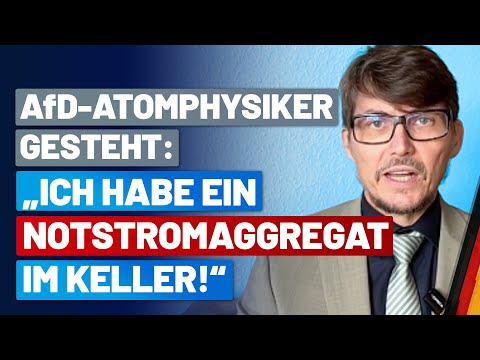 Dr. Paul Schmidt warns of blackout! - AfD parliamentary group in the Bundestag