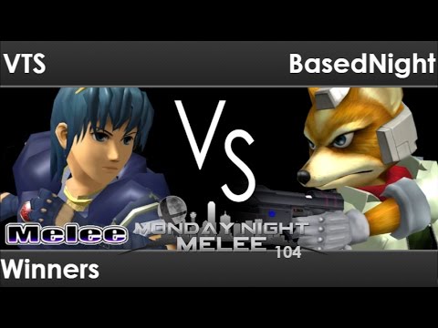 MNM 104 - VTS (Marth) vs BasedNight (Fox) Winners - Melee