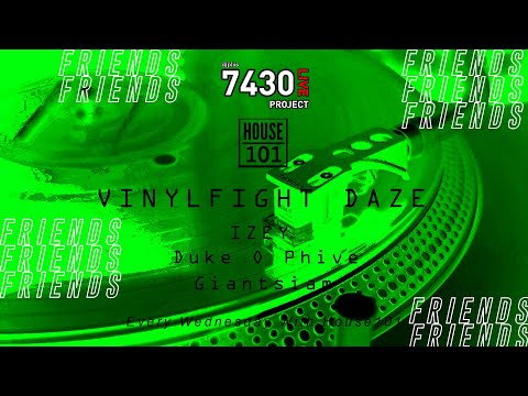 Ginatsiam - Vinylfight Daze by House101 : 7430 LIVE Project ( Pioneer DJ Pioneer Dj DJM-V10 )