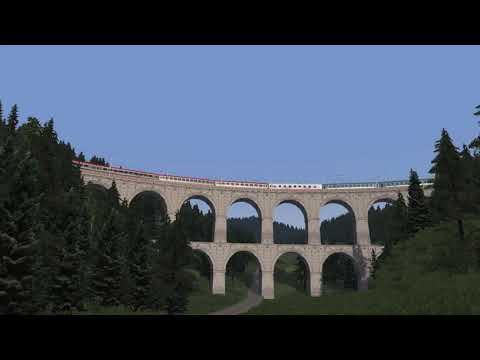 EC 104 "Porta Moravica" | Kalte-Rinne Viadukt | Train Simulator 2021