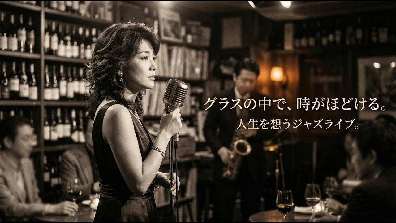 昭和ジャズバーの余韻静夜｜懐かしい歌声に包まれる夜更け