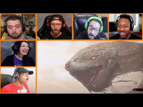 Let's Players Reaction To Atreus Summoning The World Serpent | God Of War (PS4)