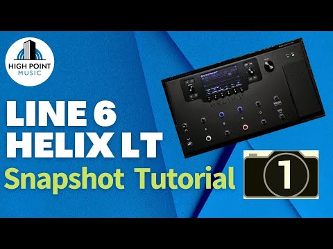 Line 6 Helix LT Snapshot Tutorial