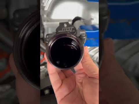 Don’t forget to empty out your Catch Can/ Oil Separators!! #JLT #catchcan #hellcat