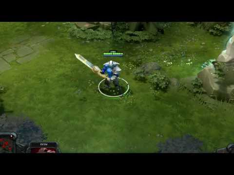 Dota 2: Sven Arondight Idle and Transformation