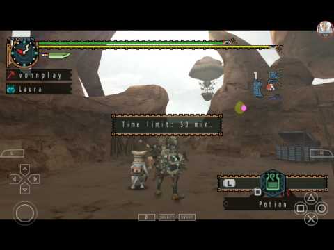 Pro style that crabs - Monster Hunter Freedom Unite (MHFU)