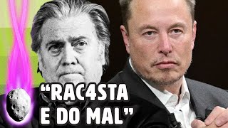 EX-CONSELHEIRO DE TRUMP DIZ QUE ELON MUSK É “DO MAL” E “RAC4STA” | PLANTÃO