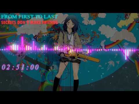 From First To Last - Secrets Don't Make Friends (Nightcore)
