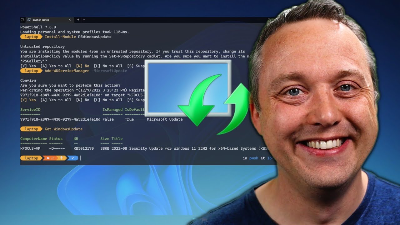 How to install Windows updates remotely using PowerShell? – Archive REF