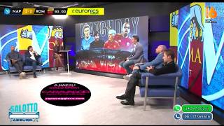 il salotto azzurro analisi e commenti su napoli roma