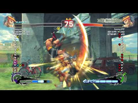 gassyuku [Adon] vs. funnyJPP [Adon] | SSF4 Arcade Edition