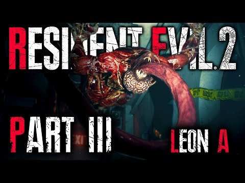 Resident Evil 2 Remake (2019) — Part 3 | LICKER | Leon A RE2 Gameplay Walkthrough PS4 Pro