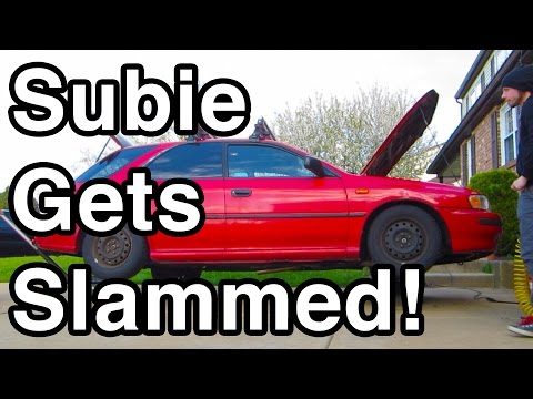 Coilovers Install [Subaru Gets Slammed]