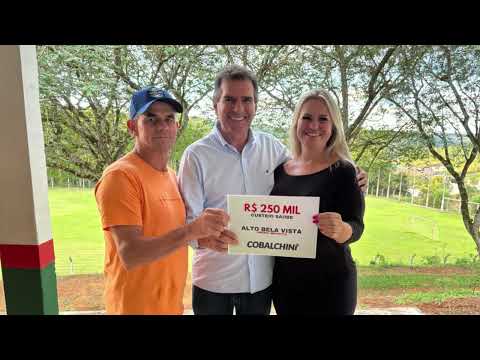 Deputado federal Valdir Cobalchini esteve em Alto Bela Vista e o repórter Diego Horn traz detalhes d