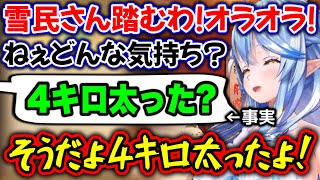 雪民を煽るも、一瞬で煽り返されるラミィ【ホロライブ切り抜き/雪花ラミィ】