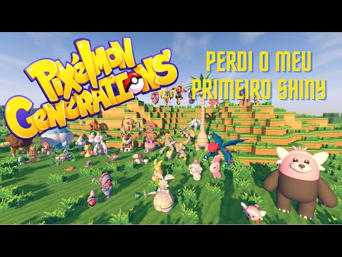 Minecraft Pixelmon 5#   Perdi meu primeiro Shiny