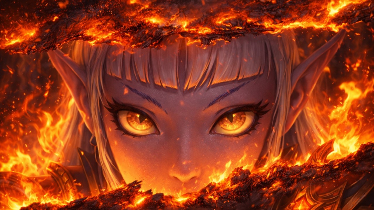 Fire Mage Born From Fire | AI Cinematic Fantasy