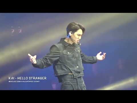 220813 KAI - HELLO STRANGER #hallyupopfest Sydney [EXOLAUS Fancam]