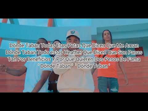 DÓNDE TABAN LETRA - Js Produce - Tivi Gunz -Menor Bronx - Liil Jay - I Am El Negro