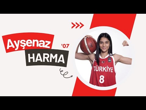 #8 Ayşenaz HARMA ('07) FIBA U16 Women's European Championship Division B Highlights / Podgorica 2022