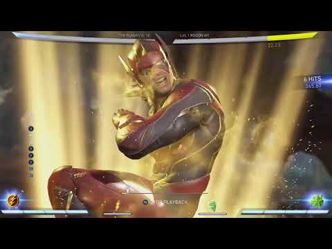 MY COMBO WITH FLASH SUPERMOVE 60% ( INJUSTICE 2 )