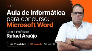 Aula de Informática para concurso: Microsoft Word