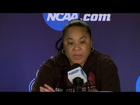 POST-GAME: Allisha Gray, A'ja Wilson, Dawn Staley on Stanford — 3/31/17