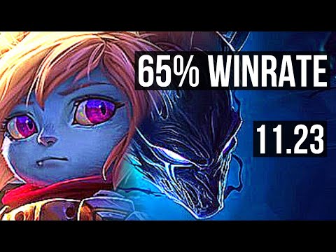 POPPY vs NOCTURNE (JNG) | 9/1/9, 65% winrate, Legendary | EUW Master | 11.23
