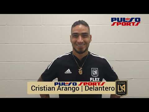Exclusiva con el delantero colombiano Cristian Arango tras el empate 1-1 de LAFC en Seattle